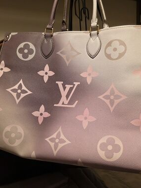 Louis Vuitton Ombre Pink Monogram Tote